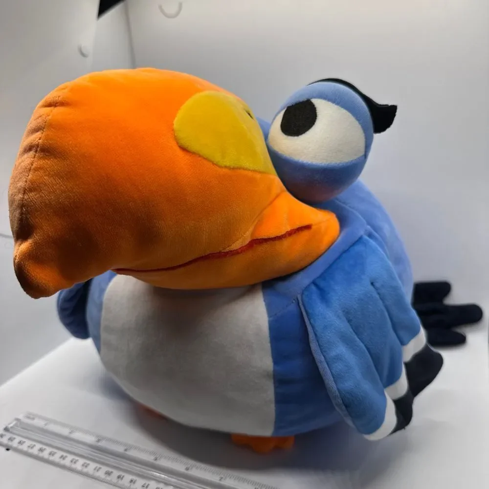 Disney Pixar Lion King‎ Toucan Bird Plush Stuffed Animal Blue Orange 12 inch